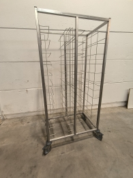 Stainless steel  tray trolley 